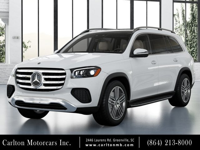 2026 Mercedes-Benz GLS GLS 450 in Polar White — front three-quarter view
